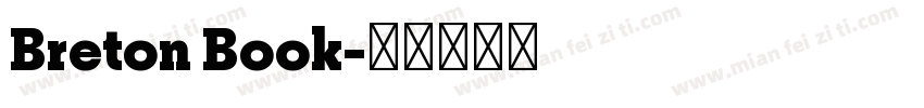 Breton Book字体转换
